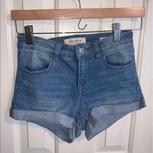 jean shorts